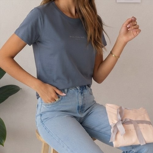 تیشرت نخ پنبه آنا