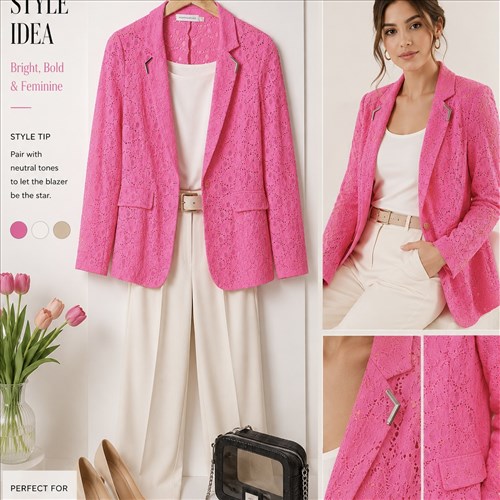 کت وارداتی گیپور با تاپ