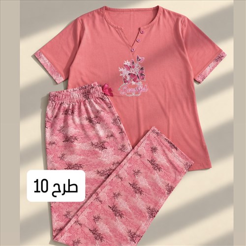 ست تیشرت و شلوار طرحدار