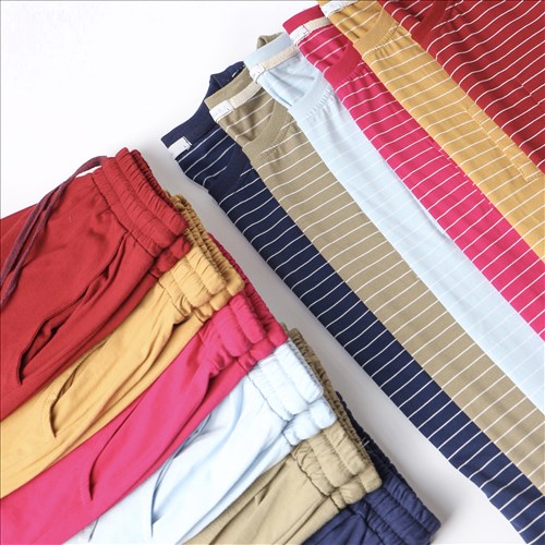 تیشرت شلوار برمودا راه راه