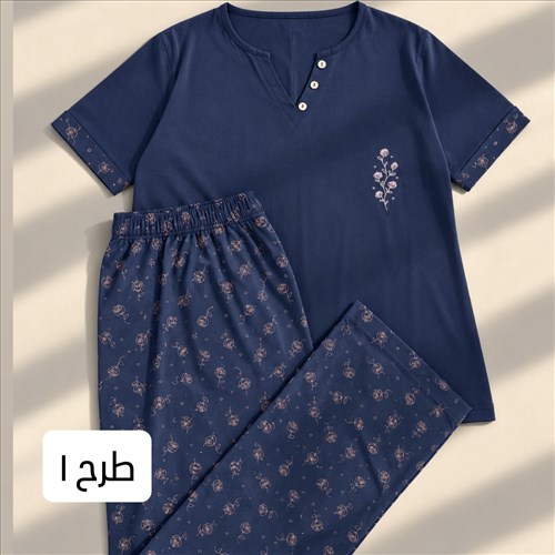ست تیشرت و شلوار طرحدار