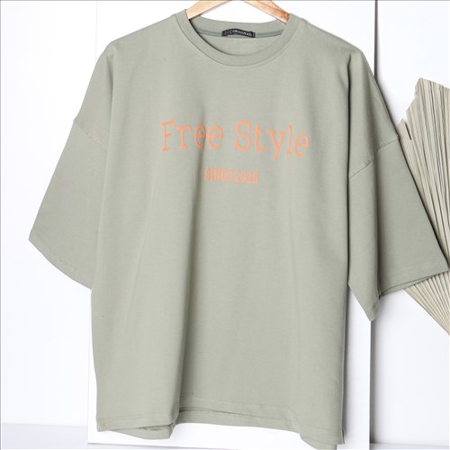 تیشرت باکسی free style