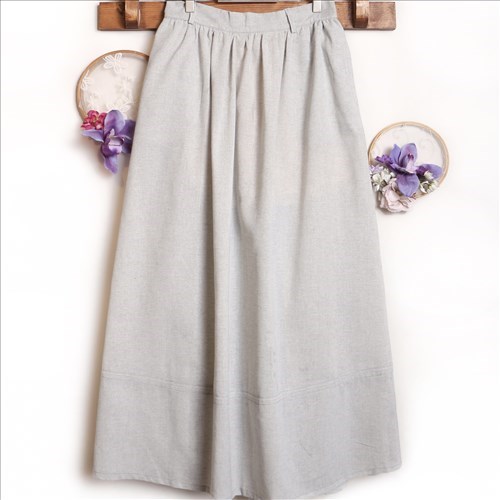 دامن لینن بلند