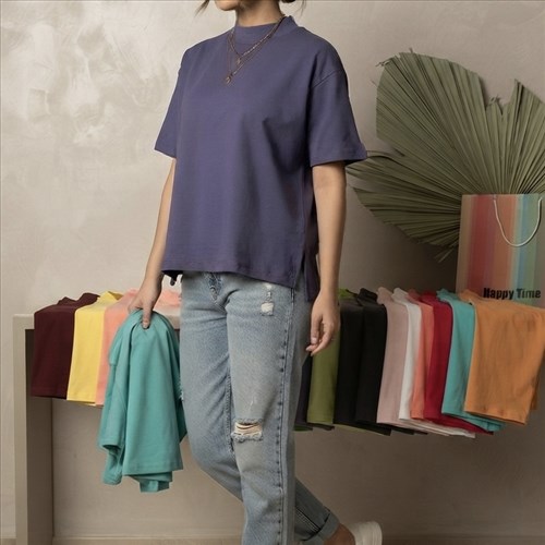 تیشرت وارداتی  نخ پنبه گرم بالا
