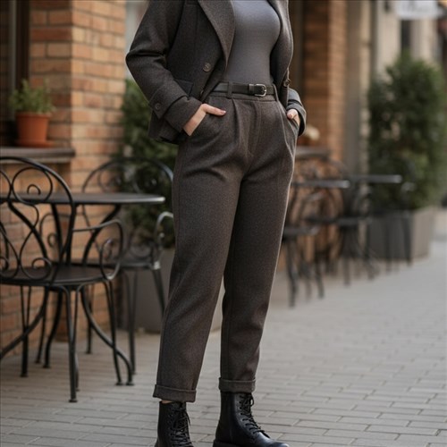 شلوار مام فیت فوتر