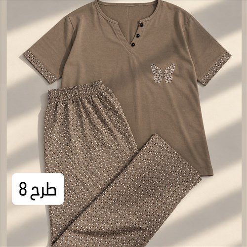 ست تیشرت و شلوار طرحدار