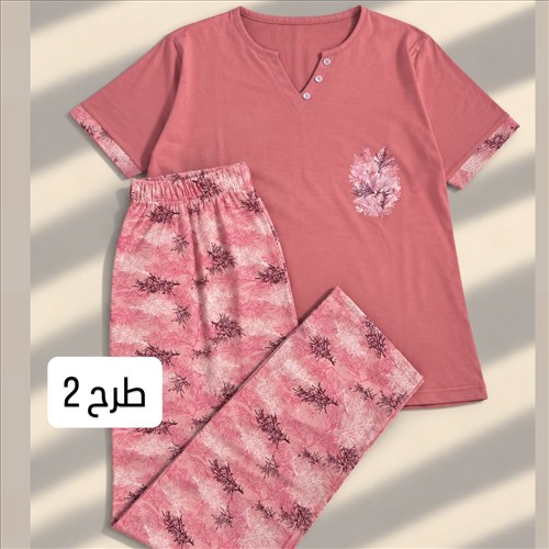 ست تیشرت و شلوار طرحدار