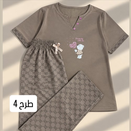 ست تیشرت و شلوار طرحدار