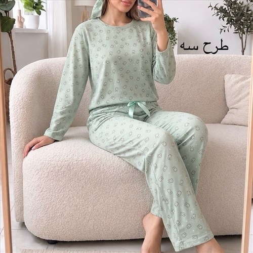 ست بلوز و شلوار طرحدار