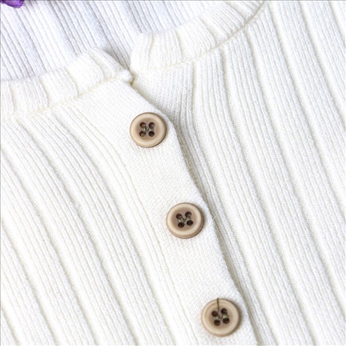 بلوز وارداتی دکمه چوبی