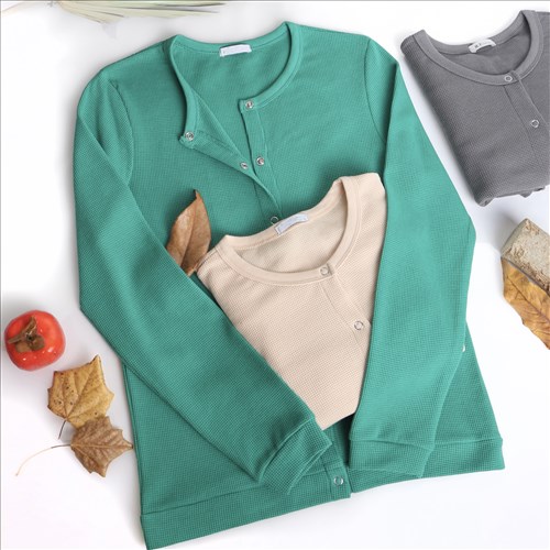 بلوز جلو دکمه